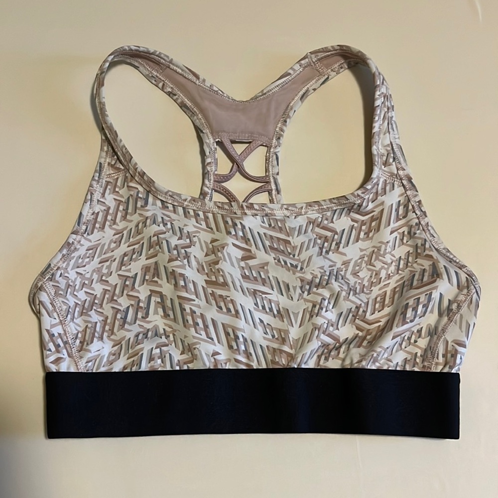 Victoria’s Secret Sport Pink and white sports bra